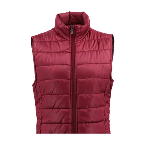 Woman Quilted China Wholesales Coat Winter Cotton Bordeaux Vest