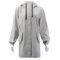 Korea Style Long Leather Soft Hoodie Parka Waterproof Women Coat