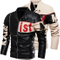 Mens Wind Bomber Short Leather PU Motorcycle Jacket Black White Thin Men Casual Designer Winter Coat Brown