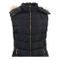 Winter Down Parka Women Vest Jacket Waterproof Windproof Long Jacket with Fur Hood Sleeveless Jacket