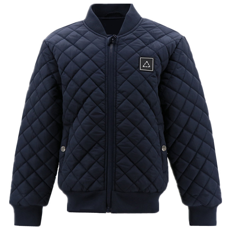 OEM Beautiful Teenager Kids Children Garment 7years Infant Baby Boy Blue Quilted Trench Dress Wears Wearing Clothes Clothings Coat Bomber Jacket