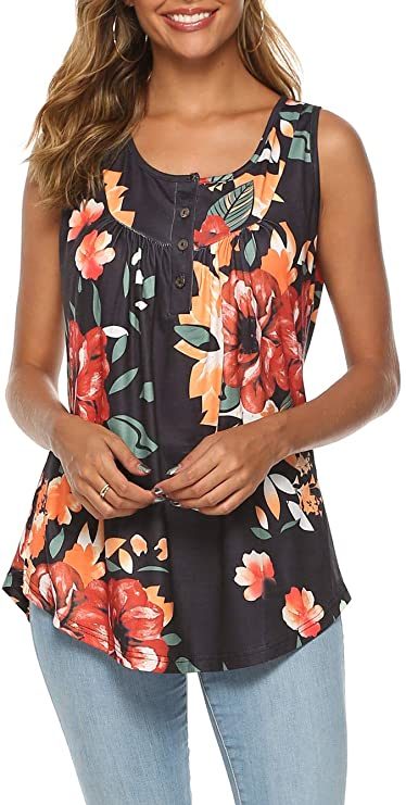 Ladies Knit Graphic Streetwear Shorts Sleeveless and Vest Tank Top T Shirt for Women Summer Cotton