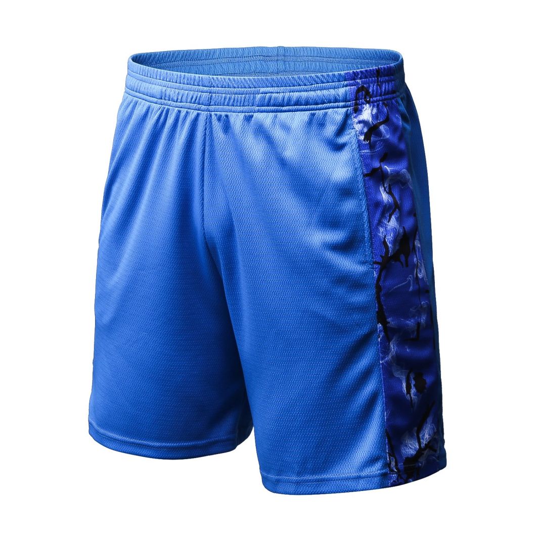 Mens Sportswear Sublimated Rugby Mesh Tennis Basketbal Jersey Baseball Cycling Bike Hockey Running Shorts with Pocket Plus Size