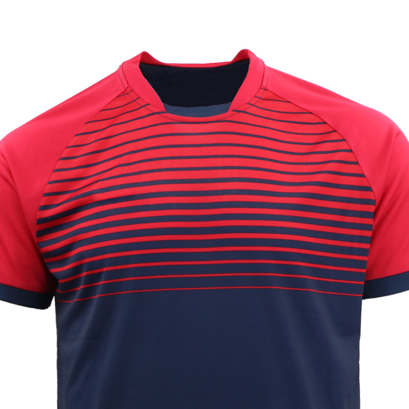 Summer Soccer Football Quick Dry Casual Gym Running Blank Fit Custom Logo Striped Full Printed T Shirt for Mens Outdoor Sport Plain Tracksuit Top Designers