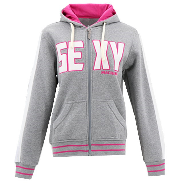 Custom Hoodies Unisex Fleece Jacket Ladies Full Zip High Quality Blank Clothing Gym Casual Women Jacket