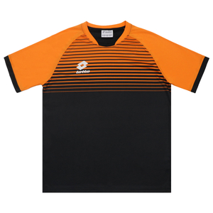 Lotto Mens T Shirt Black Orange