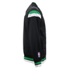 NBA Boston Celtics Mens Track Jackets Black White Green