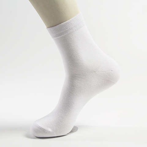 OEM Service Autum Organic Breathable Casual Custom Bamboo Socks for Men