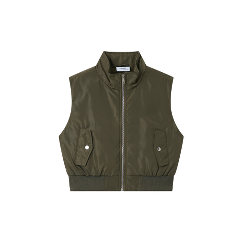 Women's vest, fashion vest, 75D fake memory