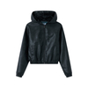 Women's PU jacket, winter coat, fashionable jacket