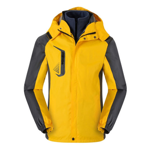 Custom Motorcycle Yellow Workout Clothes Sports Coat Velour Italian All Season Men Jacket