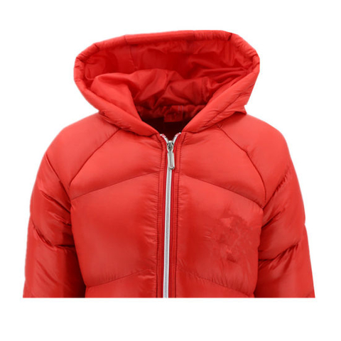 Eco-Friendly Kids Fashionable Clothing Winter Red Jacket Puffer Waterproof Sport Zipper Padded Boys Bomber Jacket