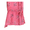 Wholesale Custom Cheap Korea Summer Fashion Elegant Short Sleeve Printed Pink Floral Beach Baby Girls Clothes Skirt Dress Blouse Latest Designs for Kids
