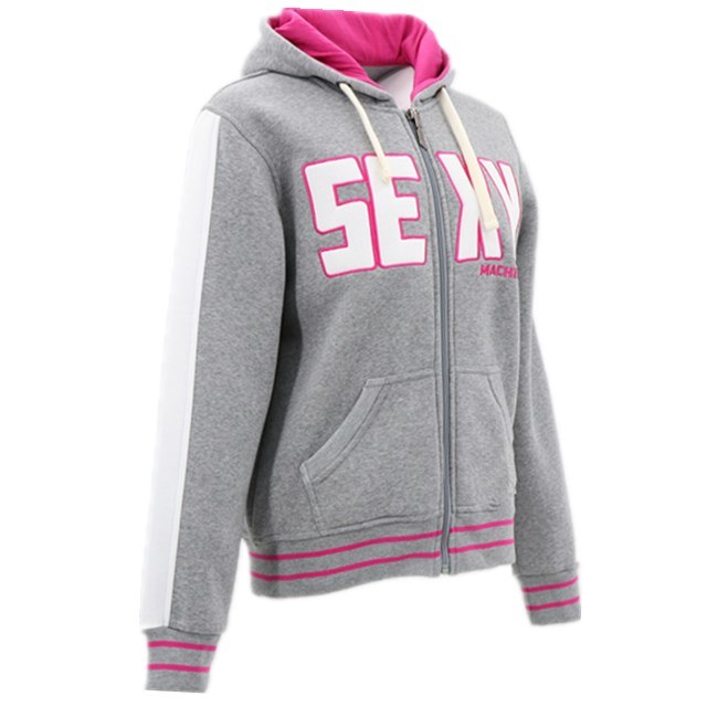 Custom Hoodies Unisex Fleece Jacket Ladies Full Zip High Quality Blank Clothing Gym Casual Women Jacket