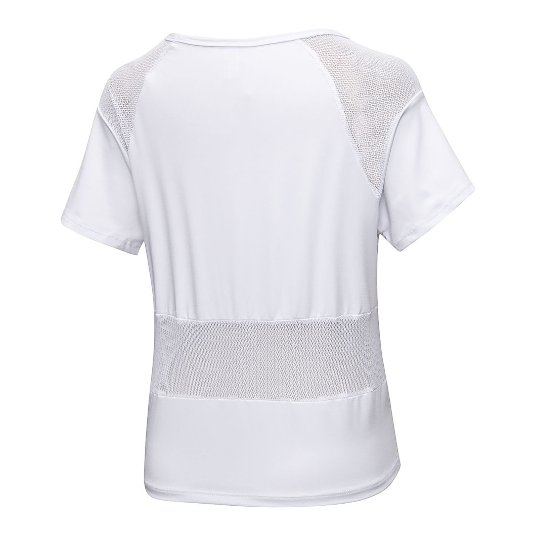 Wholesale Plus Size Women Female Sportswear Activewear Beauty Back Gym Fitness Yoga Clothes Tank Top T Shirt Custom Sport Wear