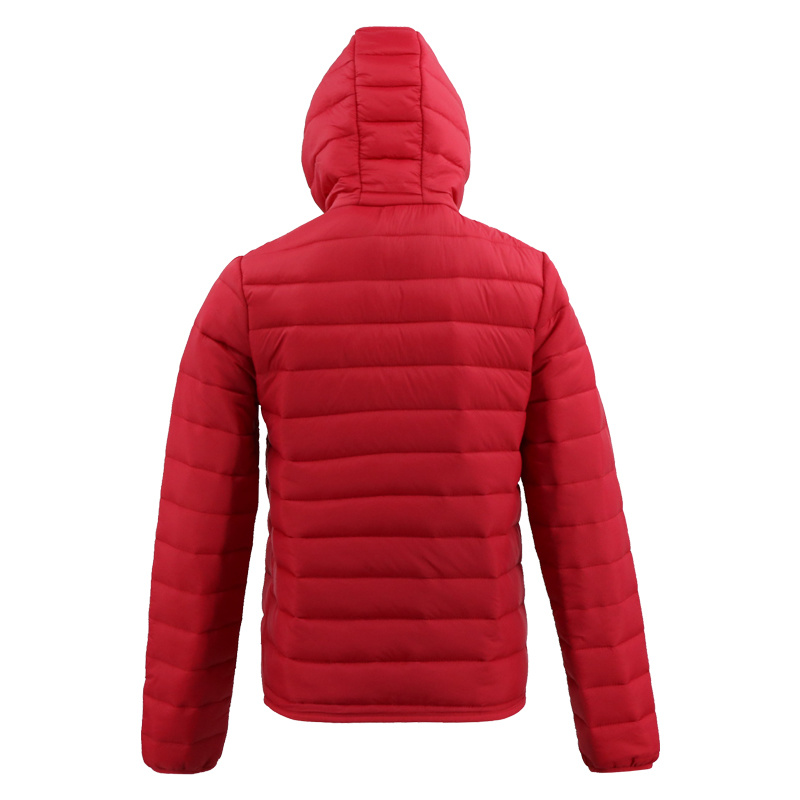 Womens Parka Down Coat Winter Jacket Ladies Puffer Red Coat with Hoodie Padding Jacket