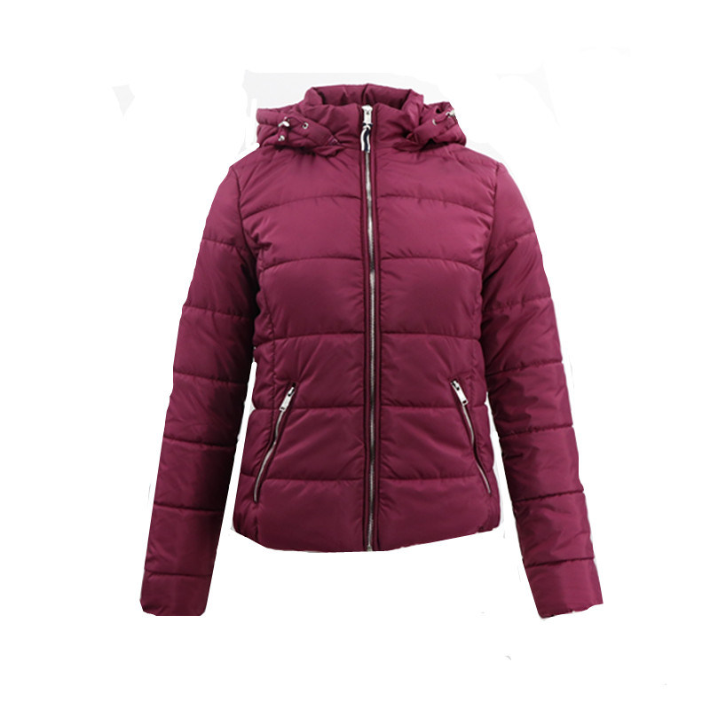 Women Waterproof Jacket Outdoor Red Puffer Bubble Winter Cotton Track Women's Parka Jacket