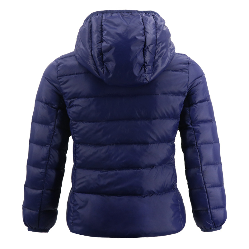 1year Baby Child Kids Softshell Soft Shell Light Down Puffer Blazer Bomber Coat Jacket with Hoods Winter Wear for Children Toddler Girls
