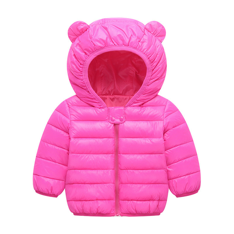 New Type Children's Down Jackets For Girls Boys Candy Color Kids Clothing Down Coat