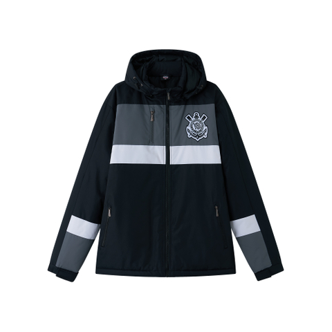 Plus Size Men's Winter Coat 5XL, Heavyweight Cotton Jacket for Big & Tall, Extreme Cold Weather Protection